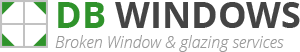 Wimborne Minster Broken Window Logo