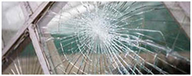 Wimborne Minster Smashed Glass